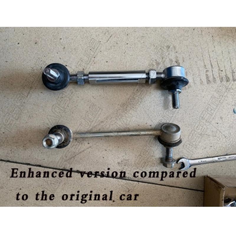 Heavy Duty Adjustable End Link Kits Front or Rear Stabilizer Sway Bar For Navara D23 NP300 2015+