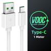 FONKEN Кабель USB C Кабель типа C 4A Шнур быстрой зарядки для OPPO VOOC Flash Charger Charger Кабель для передачи данных Шнур для зарядки Провод Micro USB Кабель для быстрой зарядки
