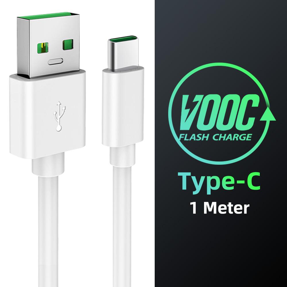 FONKEN Кабель USB C Кабель типа C 4A Шнур быстрой зарядки для OPPO VOOC Flash Charger Charger Кабель для передачи данных Шнур для зарядки Провод Micro USB Кабель для быстрой зарядки