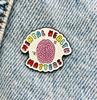New Enamel Pin Mental Health Matters Metal Pin Gift Birthday 1 Piece