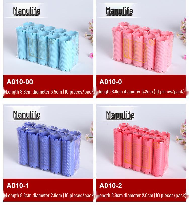 Manulife Высококачественный твиловый набор для завивки: Утолщенные коклюшки для холодной завивки для парикмахерского дела.