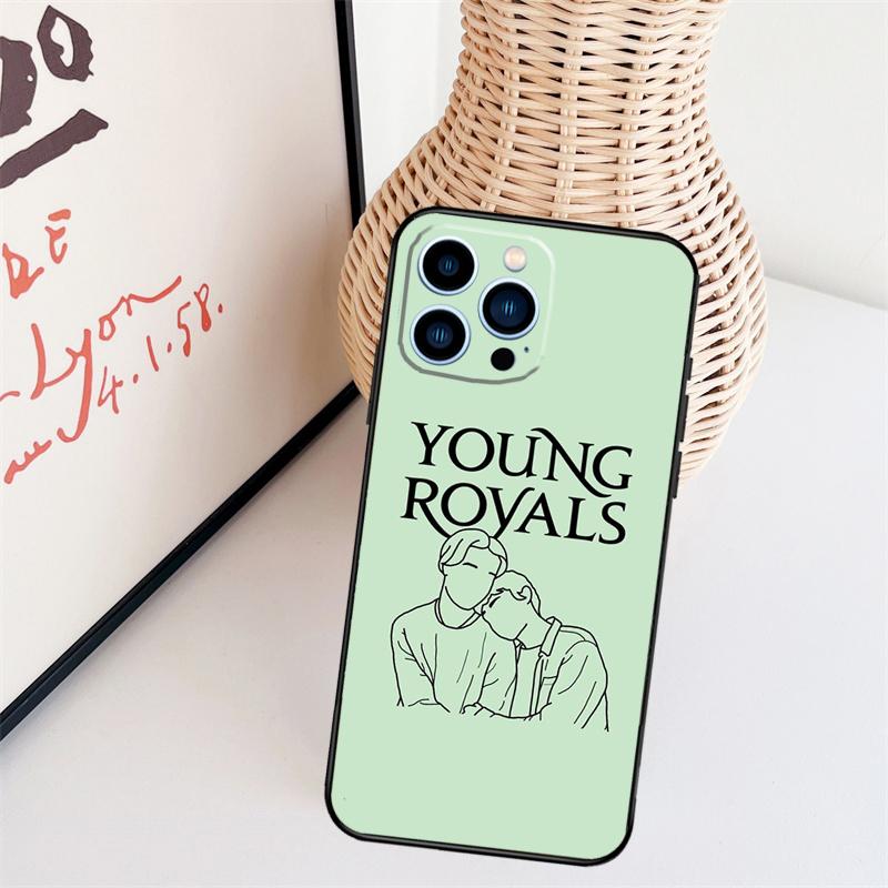 Young Royals Simon and Wilhelm Phone Case For IPhone 18 14 Pro Max 16 15 11 12 13 Pro Max mini XR 15 16 Plus 16e Back Cover