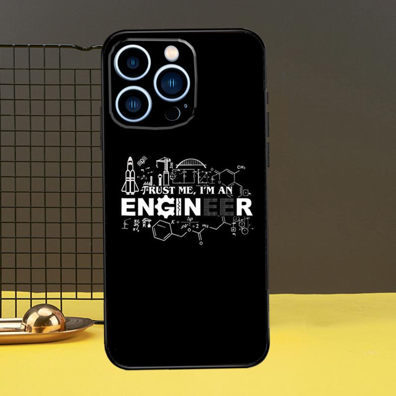 Я инженер Я хорош в математике Чехол для телефона для iPhone 16 15 14 13 12 11 Pro Max X XR XS Max 7 8 Plus 12 13 Mini Задняя крышка