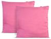 2 Pillows + Duvet Set All Season Pink Microfiber