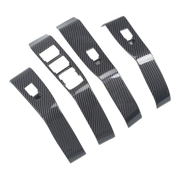 Set of 4 Ford Mustang Mach-E Power Window Panel Stickers: Car Interior Modification Accessories