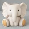 Elephant Pen Holder Fading-resistant Resin Desk Organizer Multifunctional Office Decor Perfect Desk