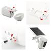 Крепление для уличной камеры 360° и солнечной панели для Arlo EufyCam Ring Spotlight Cam Крепление на водосток Без сверления Отдельный настенный кронштейн