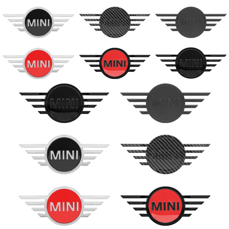 Car ABS Hood Front Bonnet Grill Rear Trunk Emblem Logo Badge For MINI Cooper One R50 R53 R56 R60 Clubman F56 Countryman JCW Work MM20