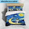 3PCS Snoo-dog Heart Background 3pcs Bedding,Including 3PCS Duvet Cover And 2pcs Pillowcases Perfect for Christmas,Ideal for Bedroom, Dormitory
