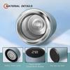 AAAYS1 For Opel 304 Stainless Steel Thermos Cup Smart Display Vacuum Water Cup Corsa Astra H G J Insignia Vectra Zafira Meriva
