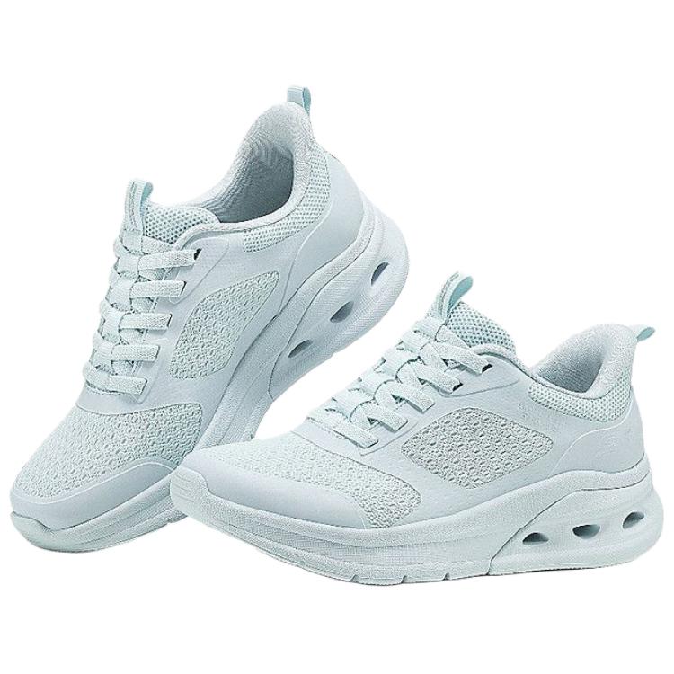 Skechers Bobs Sport Arc Waves 2.0 Универсальные Удобные Низкие Кроссовки для Бега Женские Кроссовки Синий 117626-MNT