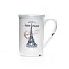 Vintage Paris Eiffel Tower Mug Enamel Effect Retro Mug