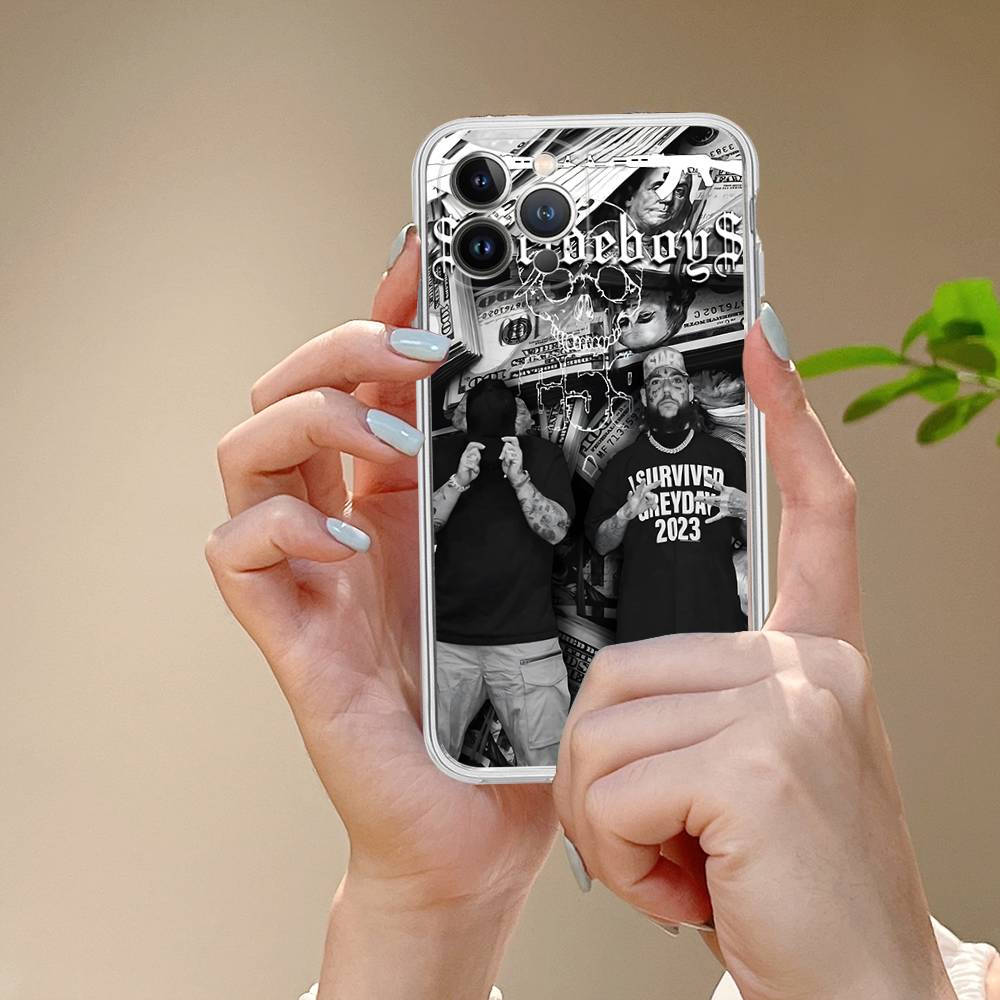 Rap Group S-Suicideboys-S G59 For IPhone 17 16 15 14 13 12 11 Pro Max Plus Mini Funda For Transparent Cover