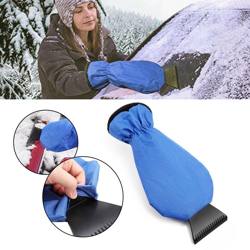 Ice Scraper with Warm Glove for Snow and Ice Car Fashionable