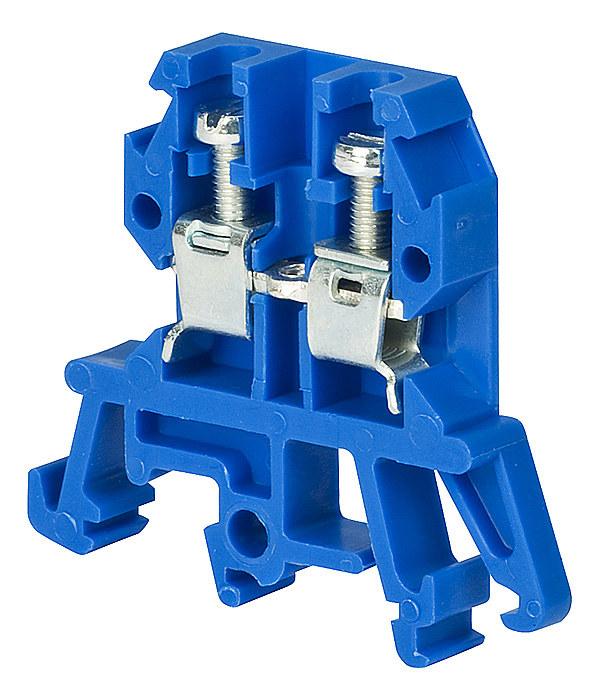 Threaded rail connector ZUG-G4, blue