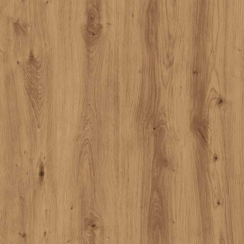 Bartisch with Shelf Artisan Oak Finish 102 x 50 x 103.5 cm