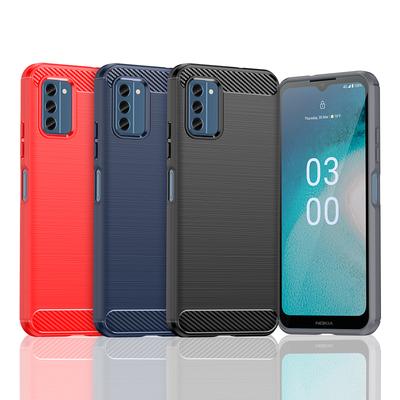 Роскошный матовый чехол из углеродного волокна для телефона Nokia 1 2 3 4 5 6 7 8 для Nokia 4.2 5.4 6.1 7.2 8.1 8V противоударный силиконовый мягкий чехол