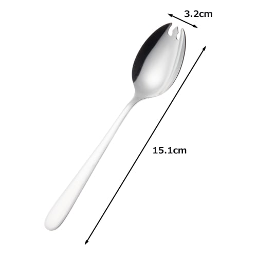 Nagao Spork, 150mm, 5 pieces + 1 piece, Stainless Steel, Made in Japan, #4400