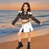 Костюм для косплея K-Pop Мира Зои Руми на Хэллоуин, Охотники на демонов, Черный или сценический, Форма для женщин и девочек Huntrix