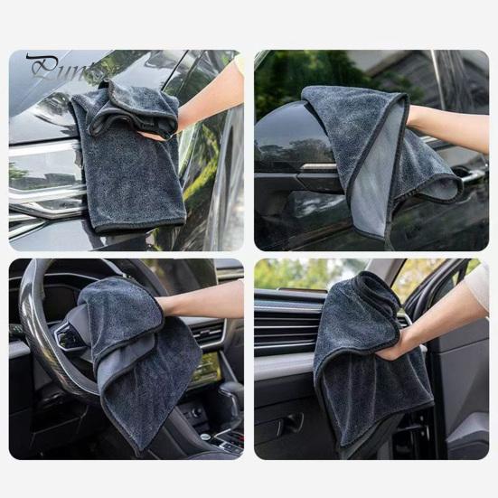 Полотенца для чистки автомобиля Легко впитывают воду Не оставляют следов после протирания Не линяют Многоразовые блестящие салфетки из микрофибры для рук и лица Быстросохнущие кухонные