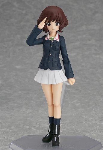 Figma Girls Panzer Юкари Акияма окрашены подвижные и (немасштабная фигурка из АБС и ПВХ)
