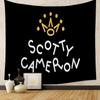 SScotty CCamerons Cartoon Tapestry For Living Room Home Dorm Decor INS Home Decor