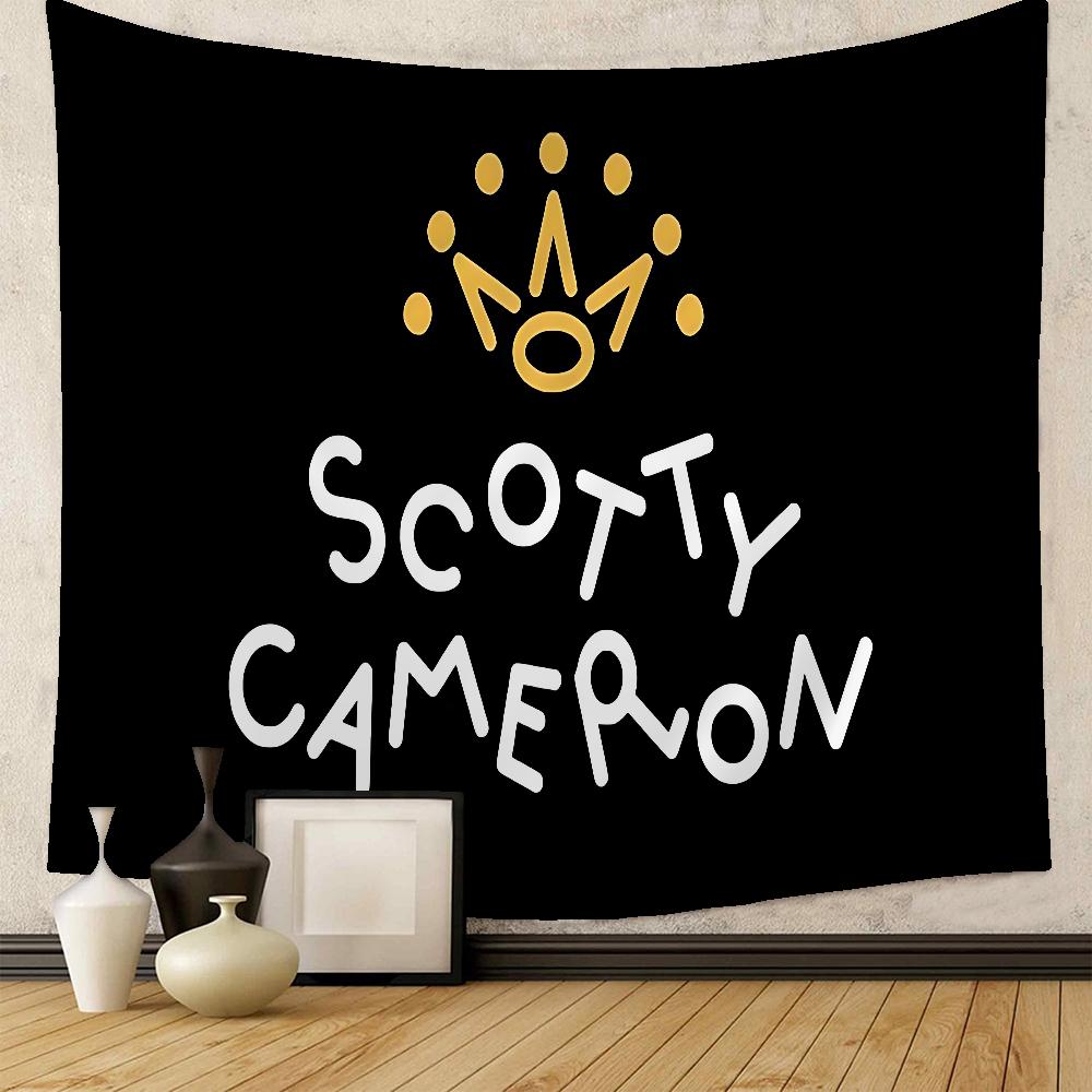 SScotty CCamerons Cartoon Tapestry For Living Room Home Dorm Decor INS Home Decor