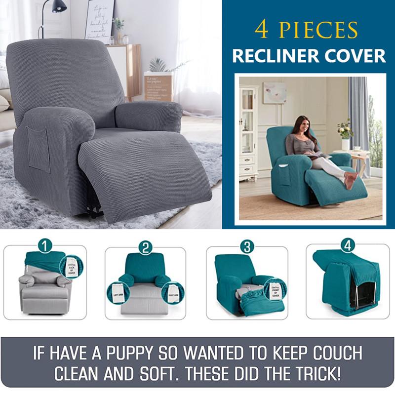 Водонепроницаемый флисовый чехол для кресла с креслом для гостиной, Чехлы на кресла для ленивого мальчика, эластичный спандекс, чехлы для дивана, чехлы для дивана, защита для мебели