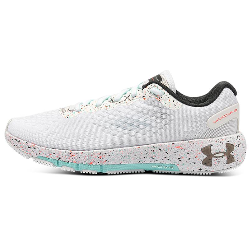 Under Armour HOVR Machina 2 PNTSP CN Свежие Универсальные Дышащие Прочные Кроссовки с Низким Верхом Женские кроссовки Белые 3025492-100