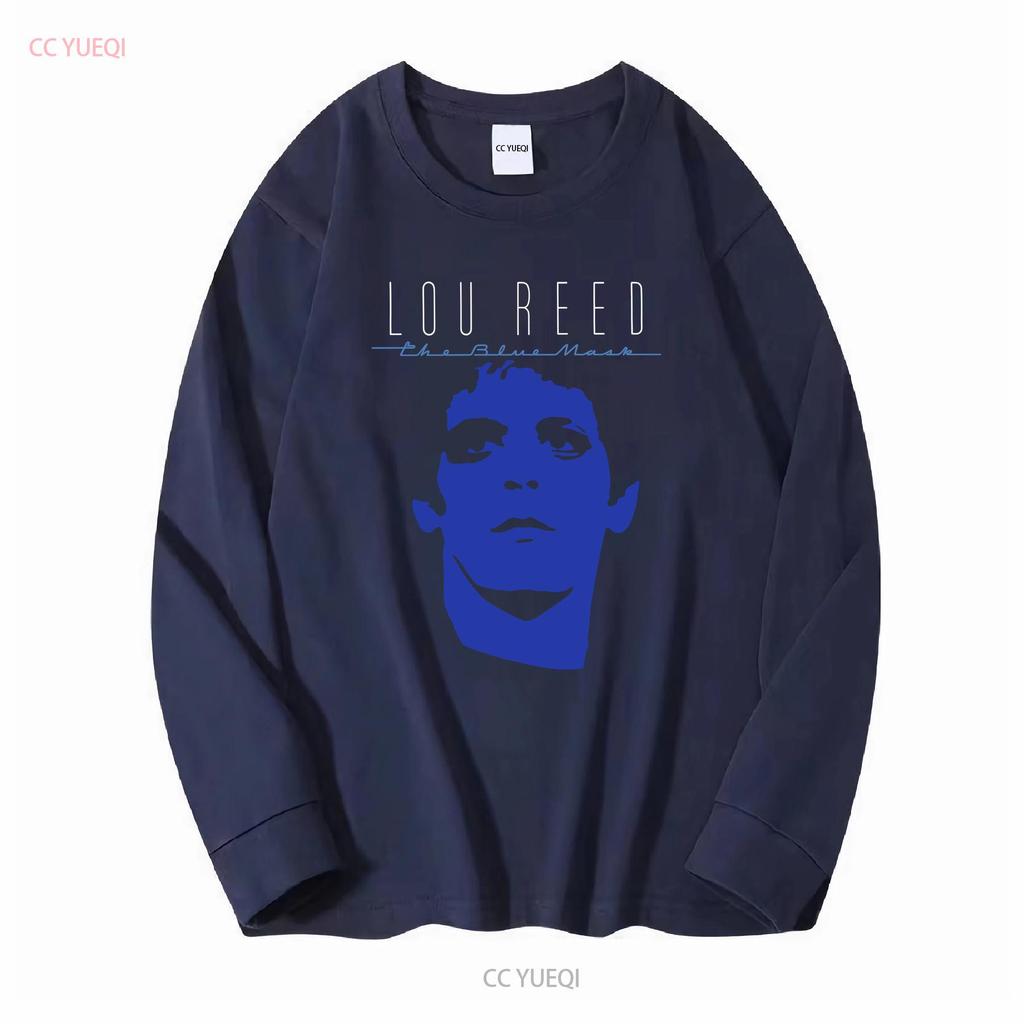 Футболка Lou Reed The Velvet Underground Черная S-5XL HH8362 с длинным или коротким рукавом винтажная стирка Унисекс модная универсальная