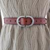 Artistic Leather Belt With Antique Finish For Womens Casual Fashion