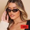 Неполяризованные ретро овальные солнцезащитные очки для женщин и мужчин Модные маленькие овальные солнцезащитные очки для женщин и мужчин Овальные оттенки