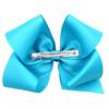 40 Large 6-Inch Hair Bows - Grosgrain Ribbon with Secure Nickel-Plated Clips, 40 Vibrant Colors for Toddlers, Kids, Boys and Teens