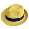 Nakota Mixed Paper and Large and Small Straw Foldable Panama Gold Hat, Men's, Women's, Kids', Sizes, Hat, Hat, Spring/Summer Hat, Fedora, Ribbon, XL,