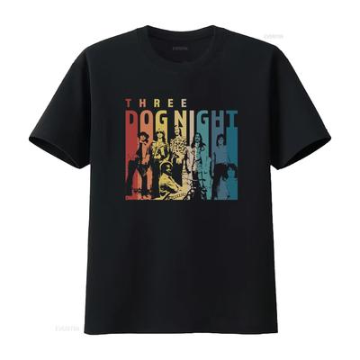 Футболка Three Dog Night Для Всех Размеров Так мило винтажная Стильная дышащая Топ для Повседневной Носки модный стритвир Немного мужской