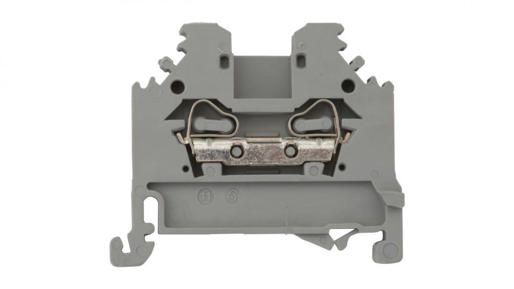 2-Wire Rail Connector 2.5mm2 Gray 280-101