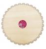 Support à gâteau rond dentelle en bois ø 29 cm