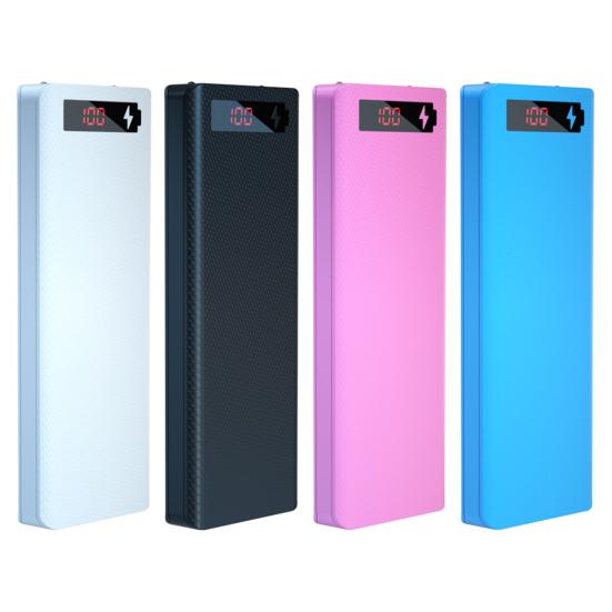 Корпус Power Bank M10/L10, без пайки, съемный, со светодиодным цифровым дисплеем, 10x18650, портативный чехол-зарядное устройство для смартфона