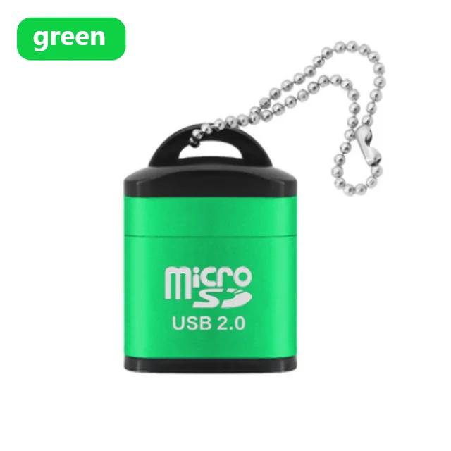 1/2 шт USB Micro SD/TF кард-ридер USB 2.0 мини мобильный телефон кард-ридер высокоскоростной USB-адаптер для ноутбуков аксессуары