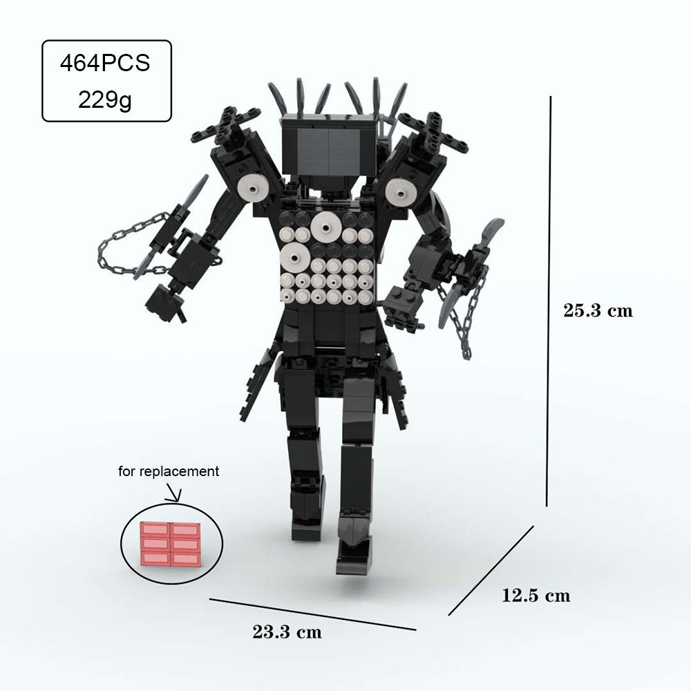 Титаны ТВ Человек Сборка Строительные Блоки Туалетный Человек Дети MOC Строительные Блоки Пазл Сборка Городские Кирпичные Игрушки Рождественский Подарок