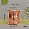 Медные ручной работы Чашки Чайные Чашки Пиво Медные Чашки Кружка Moscow Mule Молочная Кружка Чашка для Напитков Посуда Столовая Посуда Стакан для Воды