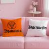 Чехол на подушку J-Jagermeister Удобный двусторонний чехол Идеально подходит для автомобиля, дивана, спальни и многого другого