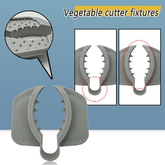 2 шт. защитная защита для рук для овощерезки-шинковки, защитный держатель для продуктов, защита пальцев от порезов, кухонная необходимость для домашних поваров