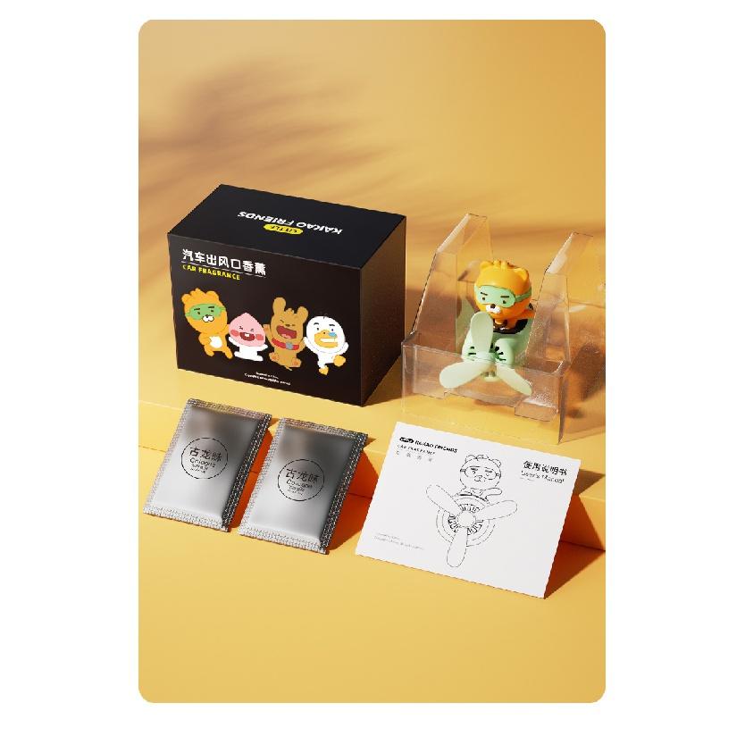 Освежитель воздуха для автомобиля с героями мультфильмов, вращающийся пропеллер, аромат, магнитный дизайн, автоаксессуары, духи для интерьера