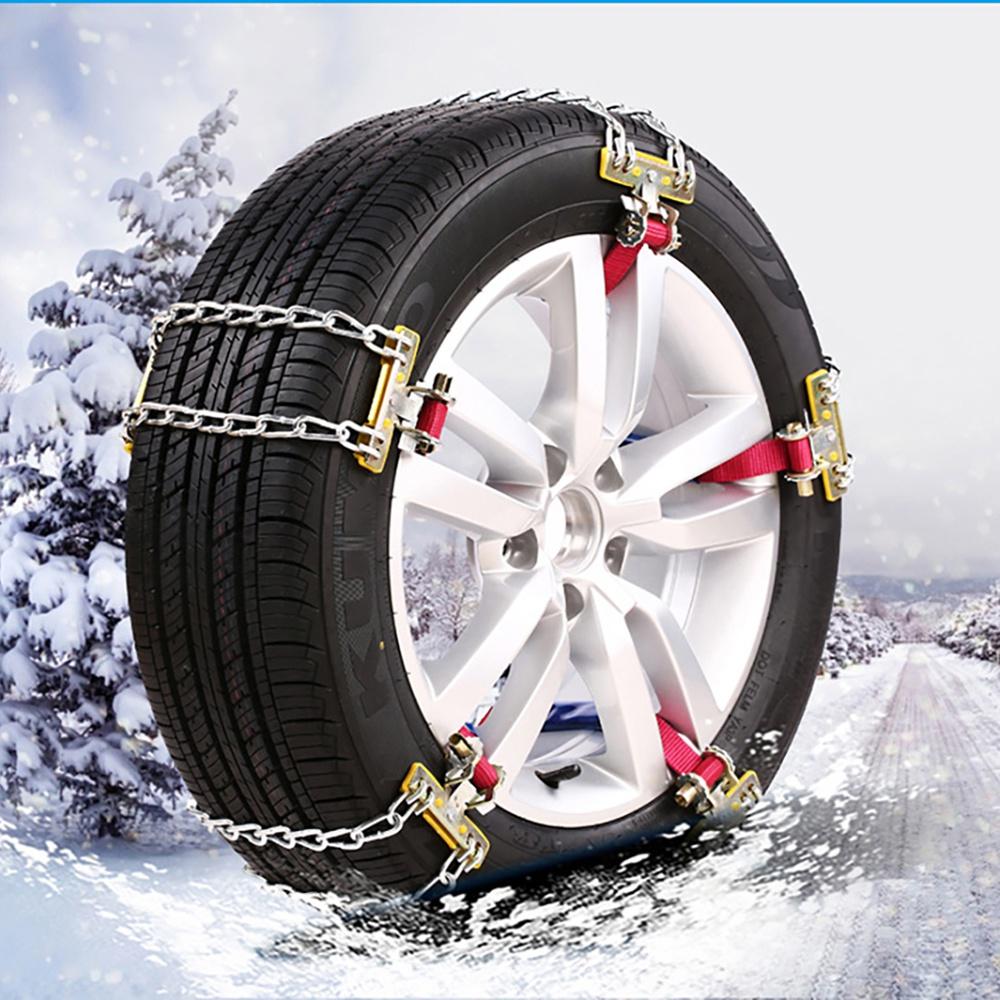 Универсальные стальные колеса для грузовиков, шины для снега, льда, цепи, ремень, зимние противоскользящие транспортные средства, колесная цепь для внедорожников, грязь, безопасность дорожного движения