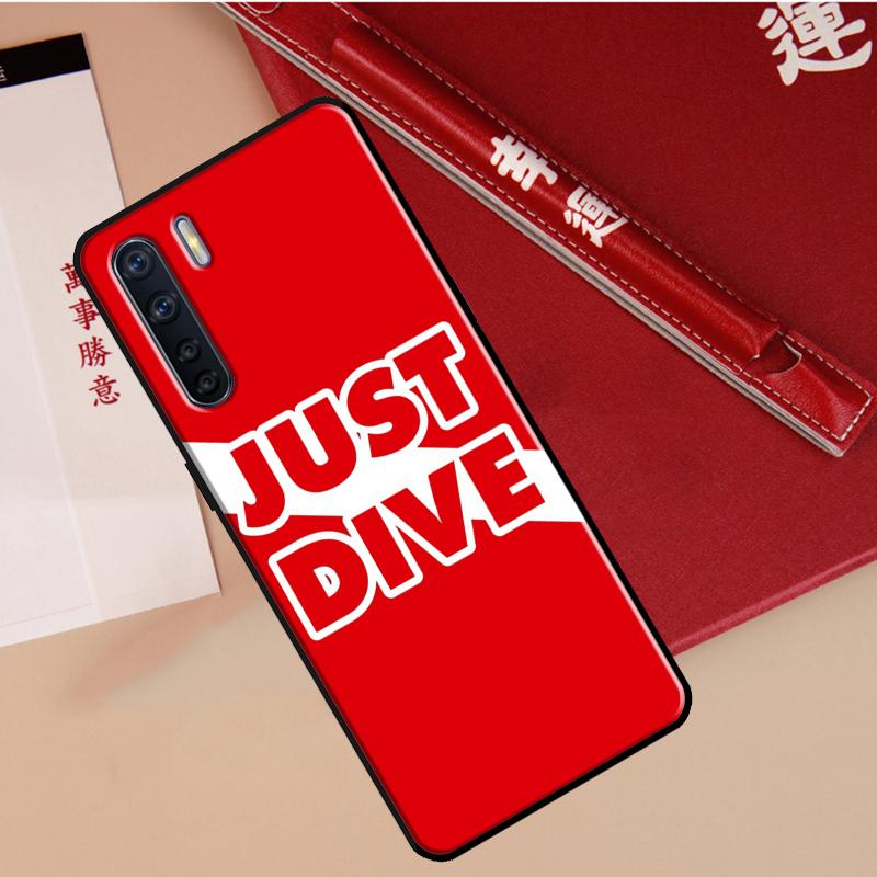 Diver Down Scuba Case For Oppo A40 A78 A54 A74 A94 A17 A57 A77 A76 A16 A96 A18 A60 A80 A38 A58 A98 A15 A5 Pro