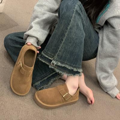 Женские туфли на плоской подошве Doudou Boken, новые весенние женские туфли, универсальные