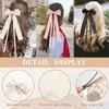1pc Multi-color Cute Hair Clip, Bow Hair Clip, Long Tail Bow Hair Accessory, Large Ribbon Bow Satin Hair Clip