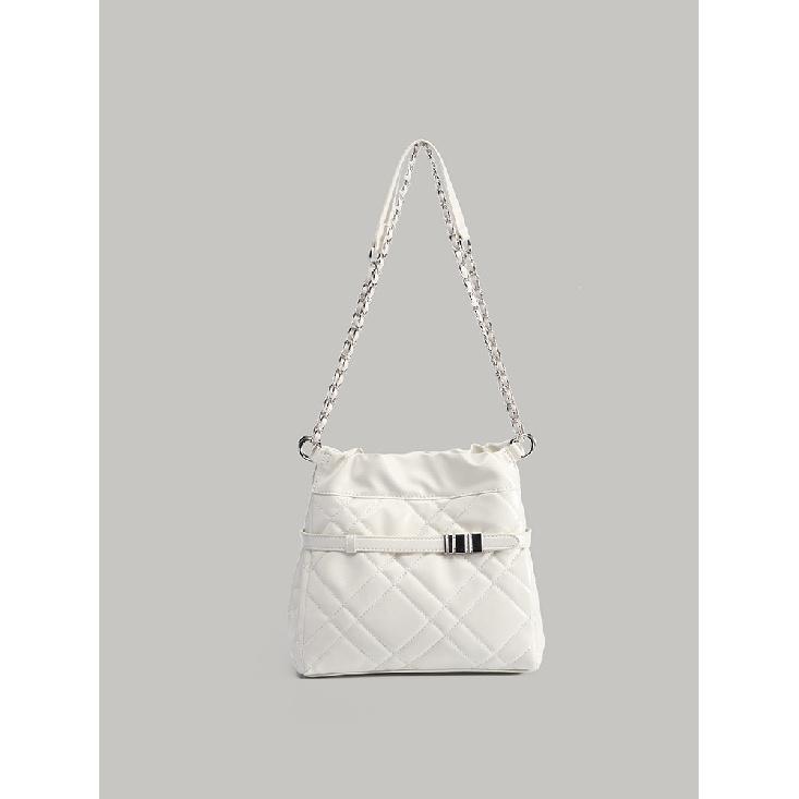 Niche Design 2025 Summer New Diamond Pattern Chain Bag Fashionable Versatile High-Quality Textured Shoulder Crossbody Bag Trendy