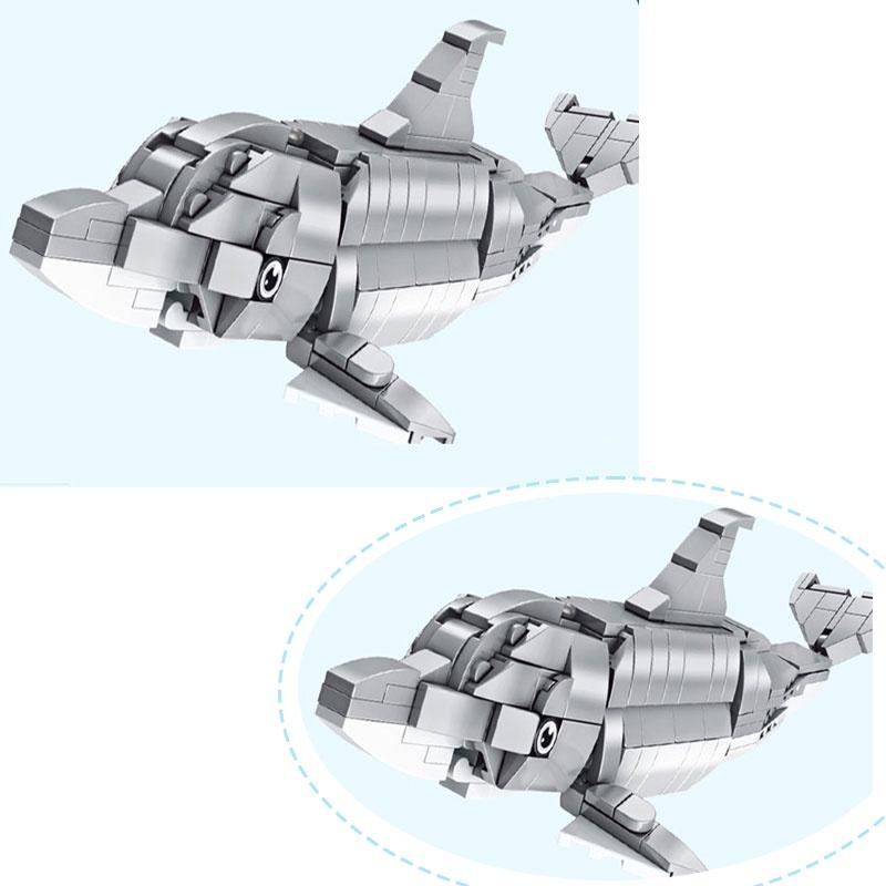 Lego Команда Подводной Лодки 2 Механизированная Броня Строительная Игрушка